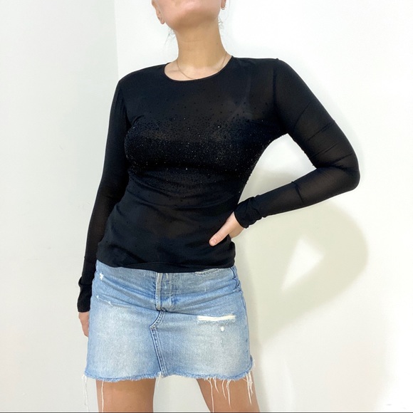 Tracy Reese Beautiful Beaded Silk Top - Picture 3 of 11